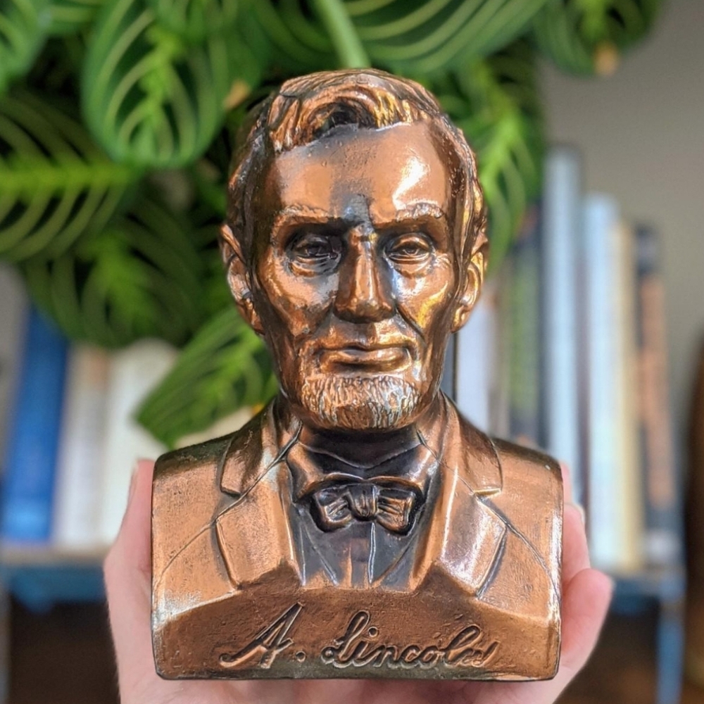Vintage Mid Century Abe Lincoln Bust